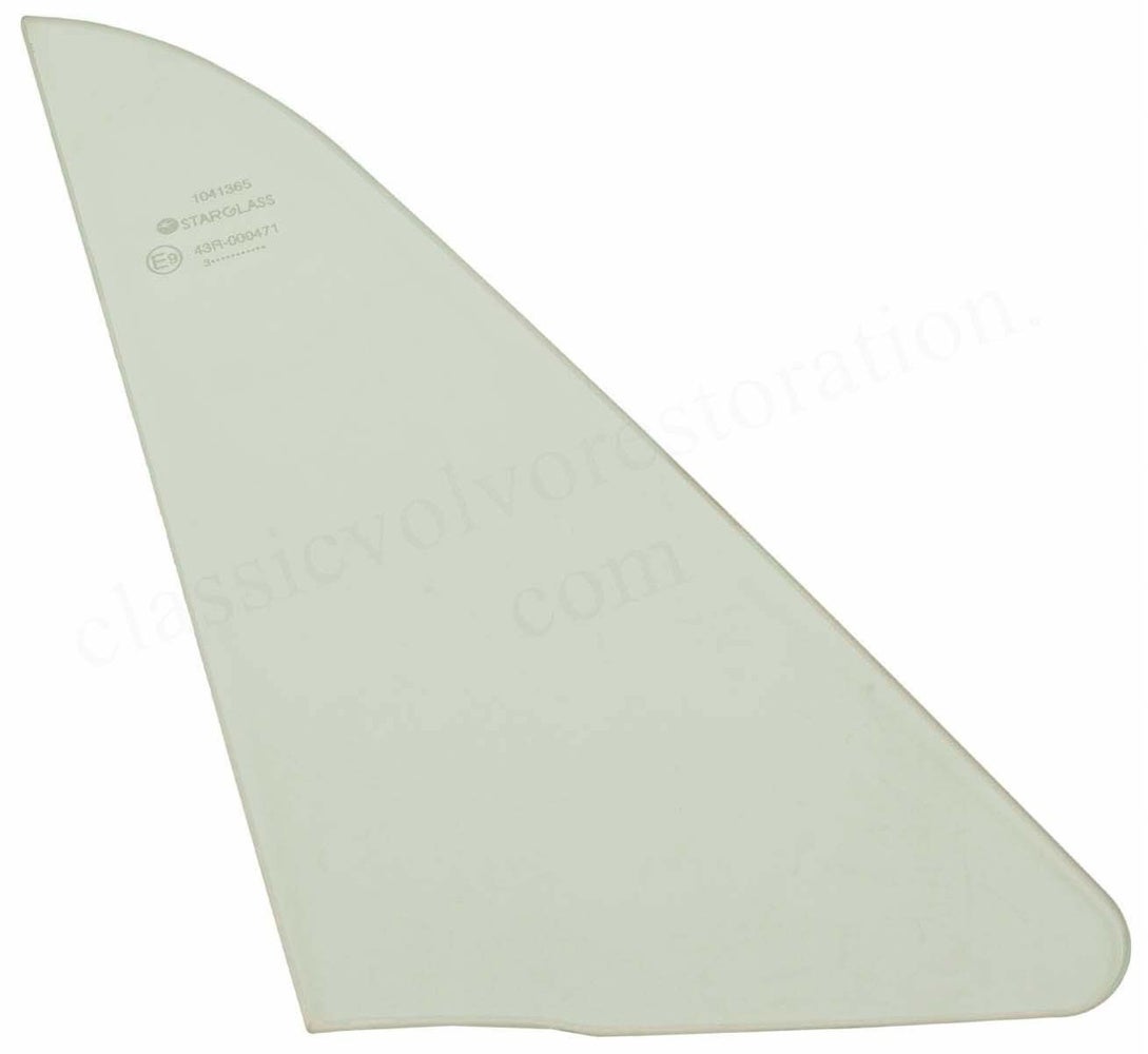 Ventilation window green for Volvo 1800S, 1800E, right