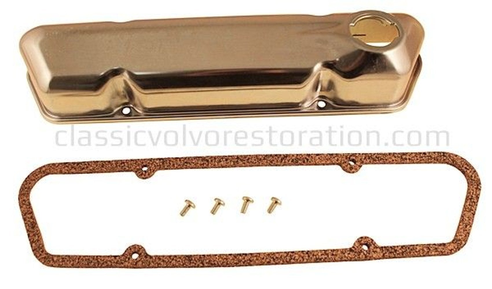 Valve cover kit for Volvo B18, B20 1965-76, zinc — bild 2 av 2