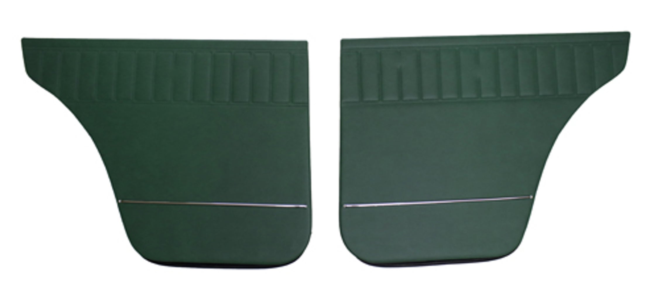 Rear door panels for Volvo Amazon 4d, Amazon Kombi 1967-68, green
