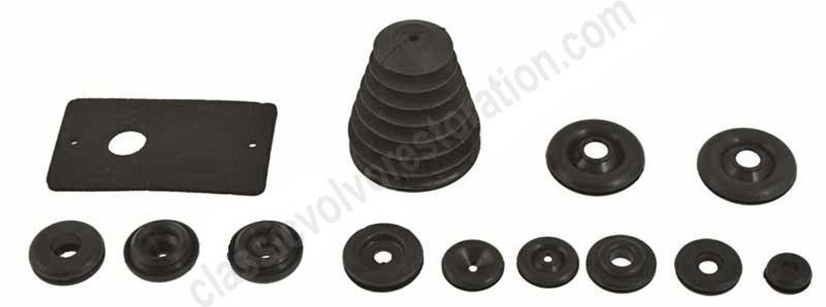 Lead-through kit Torpedo for Volvo 1800, 1961-mid 64