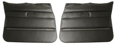 Front door panels for Volvo 244, 245, 1979- black Universal
