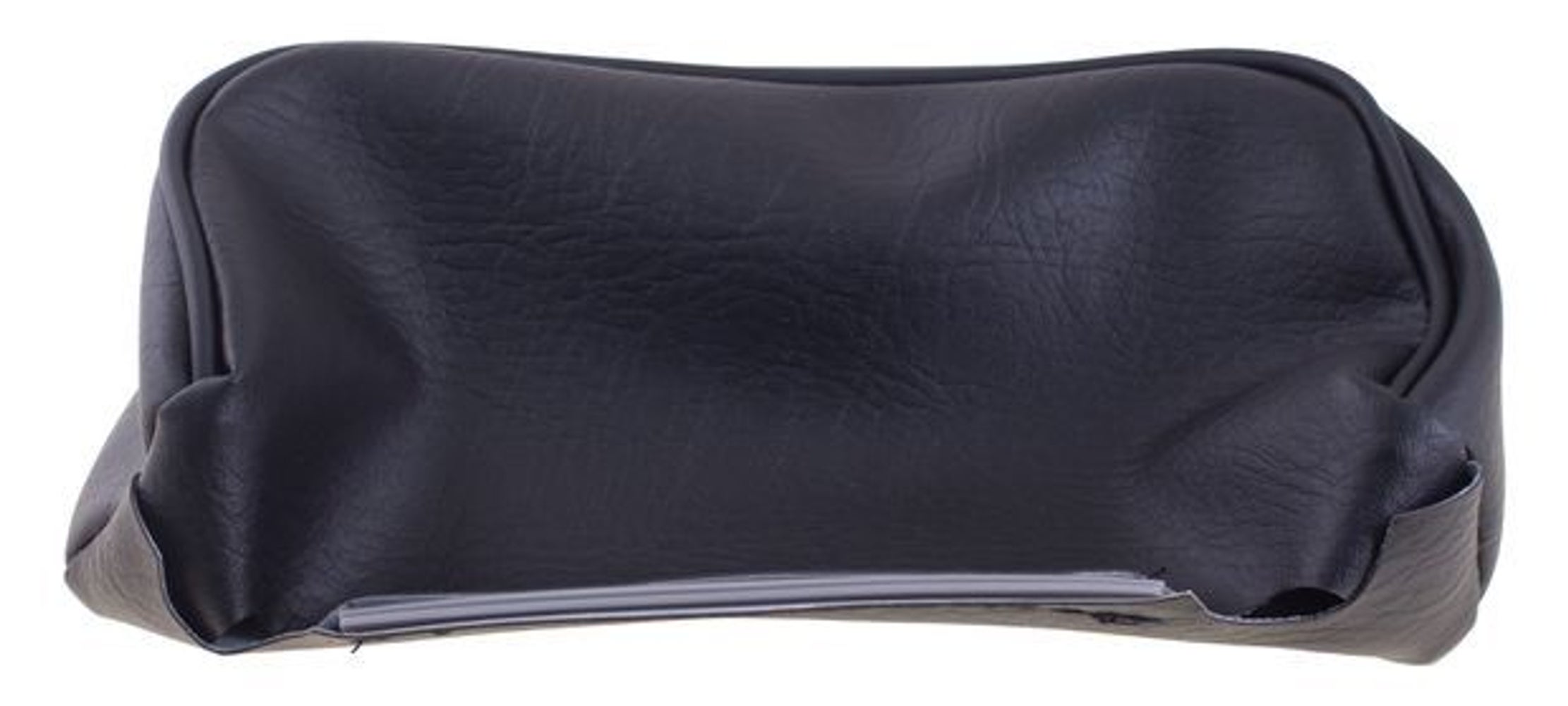 Headrest upholstery for Volvo 140, 164 1972-74 black leather