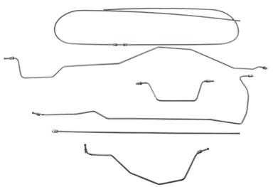 Brake Pipe Kit Volvo Duett 210 1958–1968 Pre-Bent