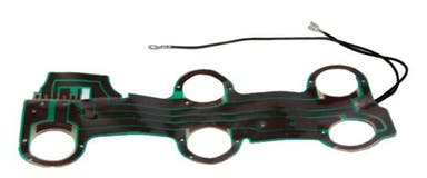 Circuit board for Volvo 740, 760 USA 1982-89, left