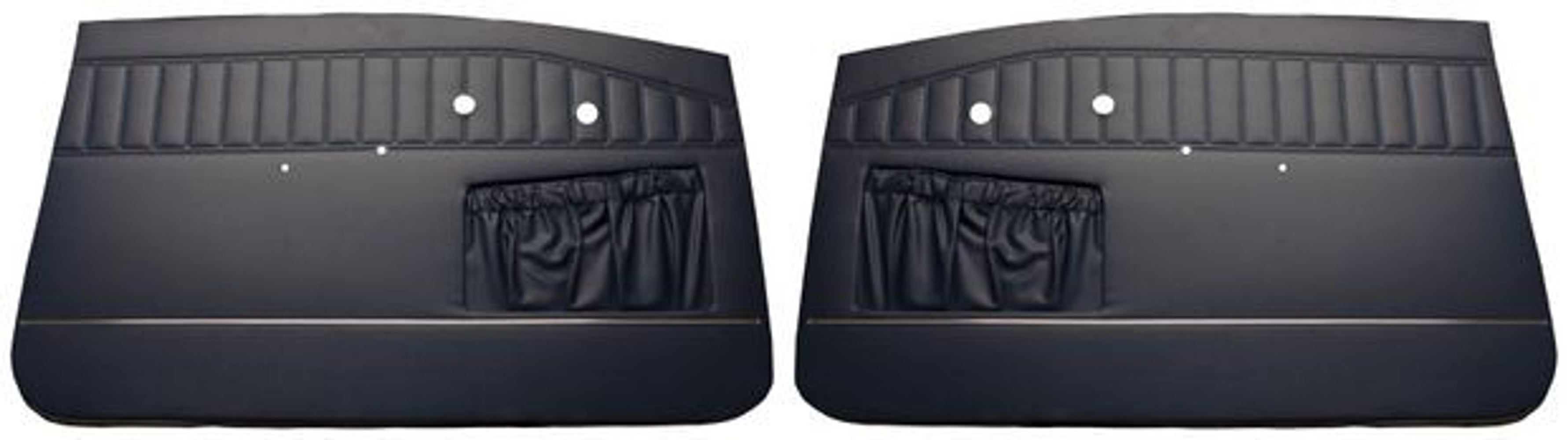 Door panels for Volvo Amazon 2d 1968 blue left, right