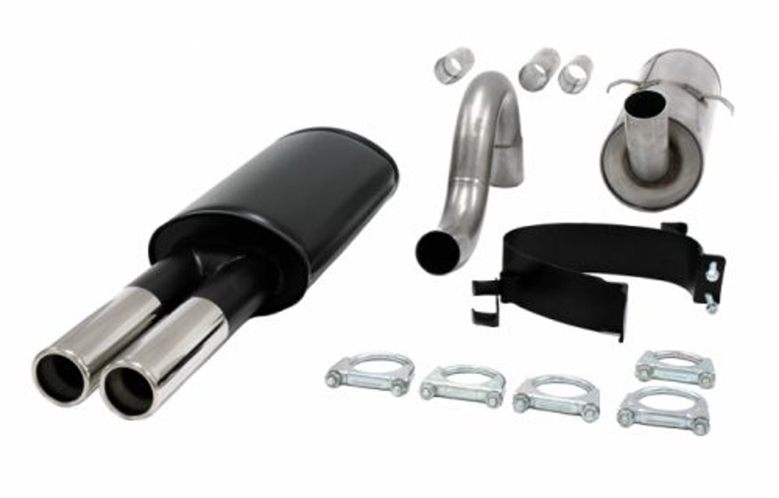 Exhaust system 2.5" sport for Volvo 740, 940, 1985-
