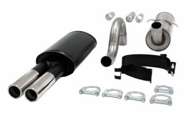 Exhaust system 2.5" sport for Volvo 740, 940, 1985-