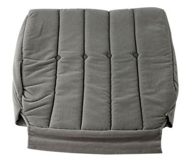 Front seat upholstery for Volvo 240 1979- gray plush