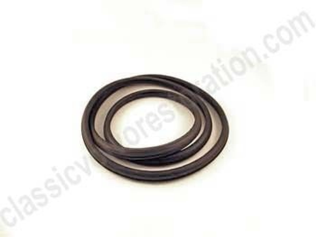 Rubber strip windshield with chrome strip for Volvo PV544, Duett