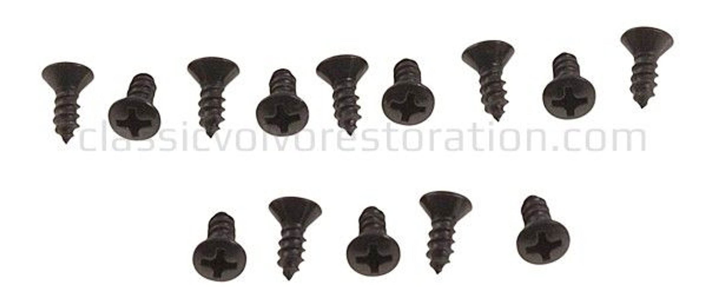 Hood strap mounting kit for Volvo PV444, PV544, Duett -62 — bild 2 av 2