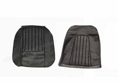 Front seat upholstery for Volvo 1800, 1800S 1963 black
