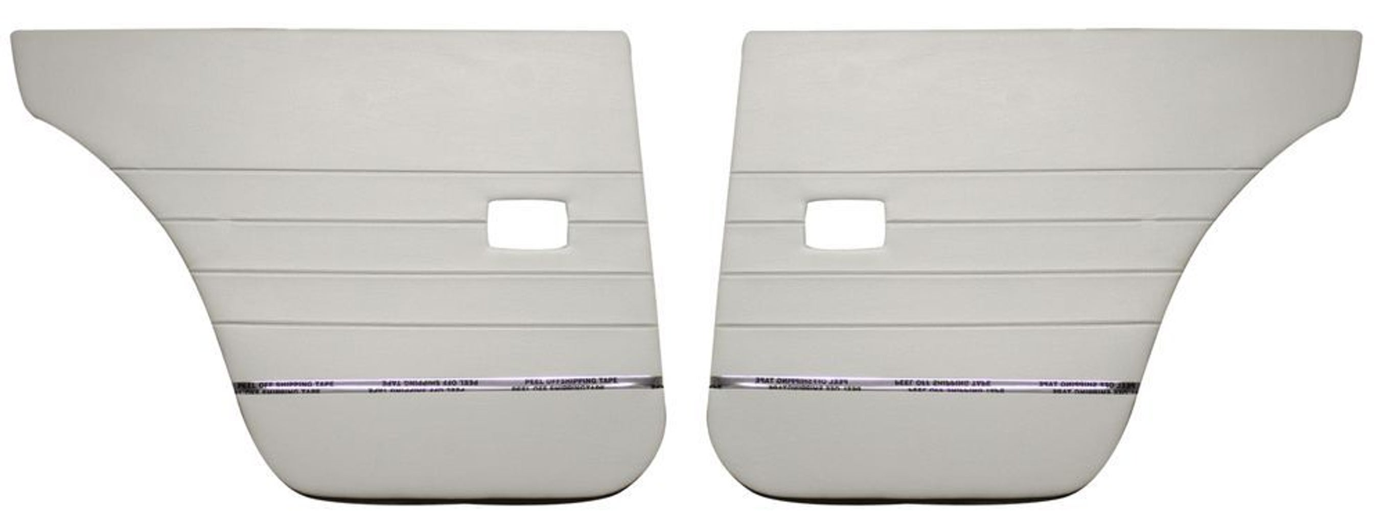 Rear door panels for Volvo Amazon 4d, Amazon Kombi, 1962-63, gray