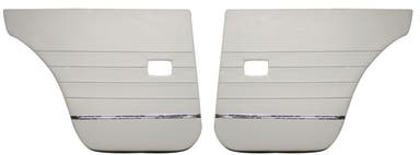 Rear door panels for Volvo Amazon 4d, Amazon Kombi, 1962-63, gray