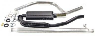 Exhaust system for Volvo Amazon, 1967-70, 2" sport