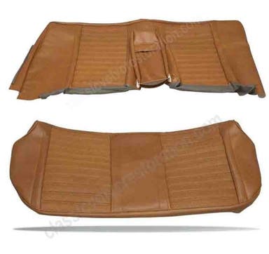 Upholstery Rear seat for Volvo Amazon 2d 1967-68 brown
