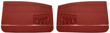 Door panels for Volvo Amazon 2d 1965 red