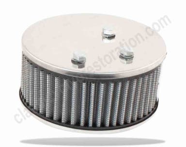 Air filter SU 3-bolt High Performance Stainless rear for Volvo B18