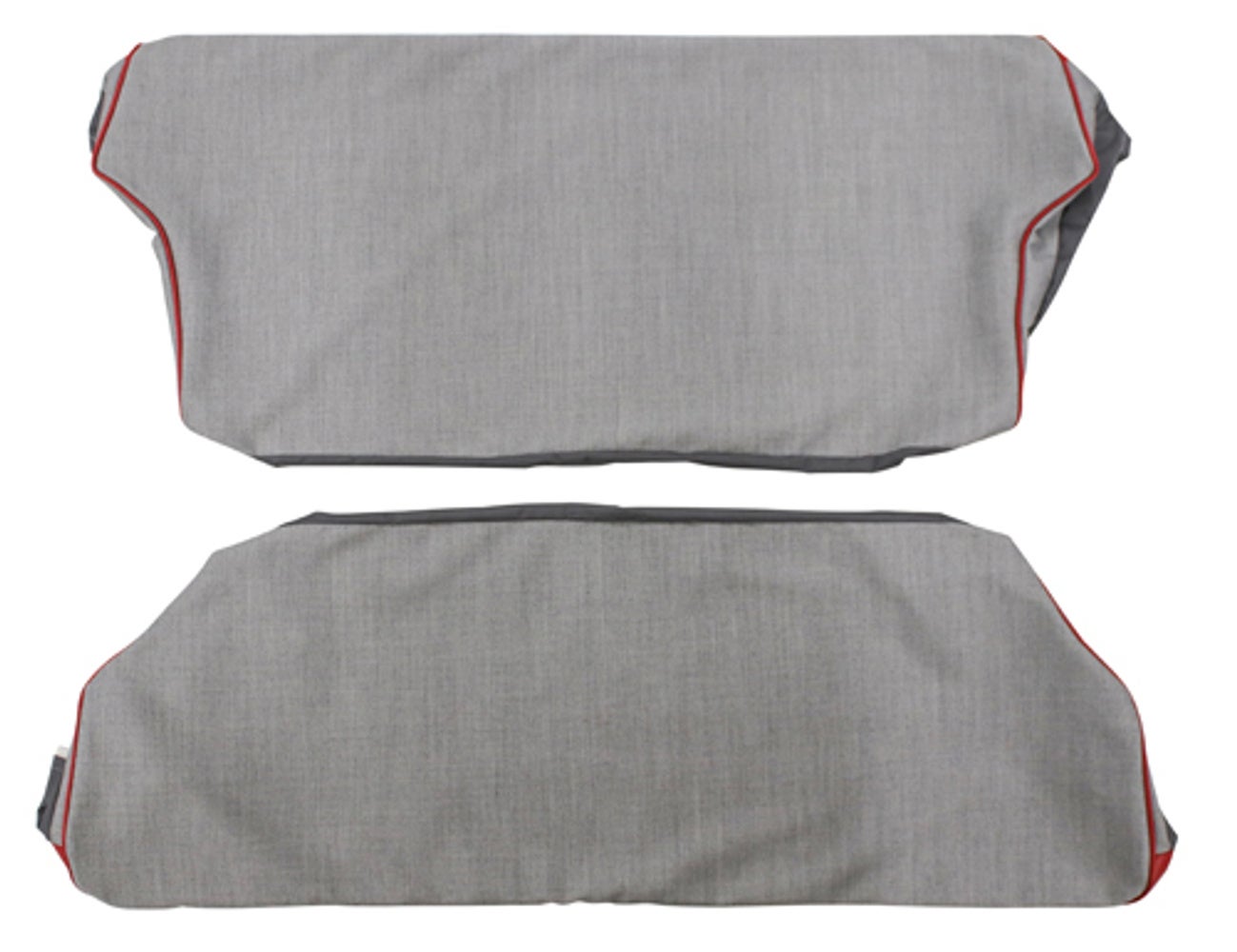 Upholstery Rear seat for Volvo 544A 1958-60 red/gray Option 2