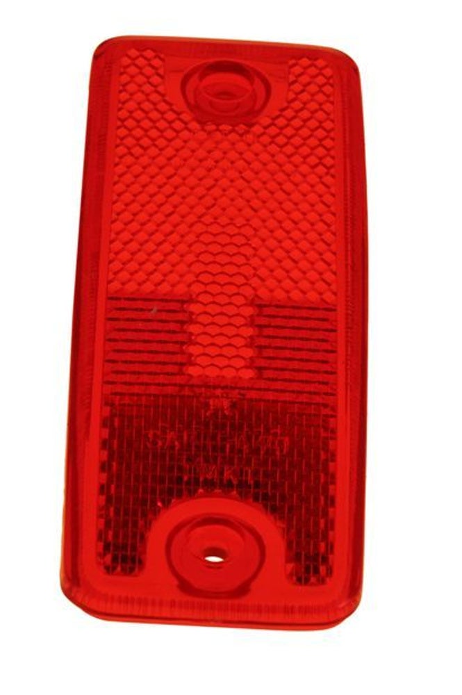 Glass Side Marker for Volvo 240, red