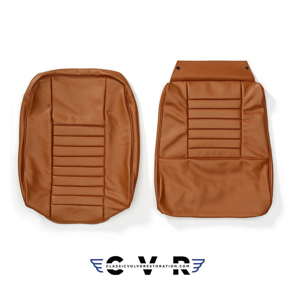 Front seat upholstery for Volvo 1800S 1964-69 brown
