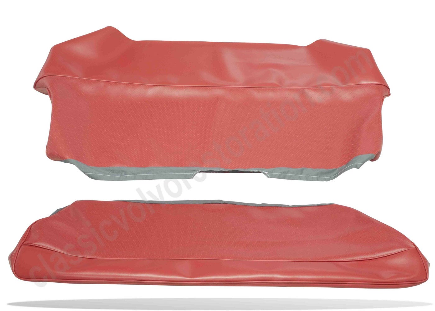 Rear seat upholstery for Volvo PV544 1962-63 red Export
