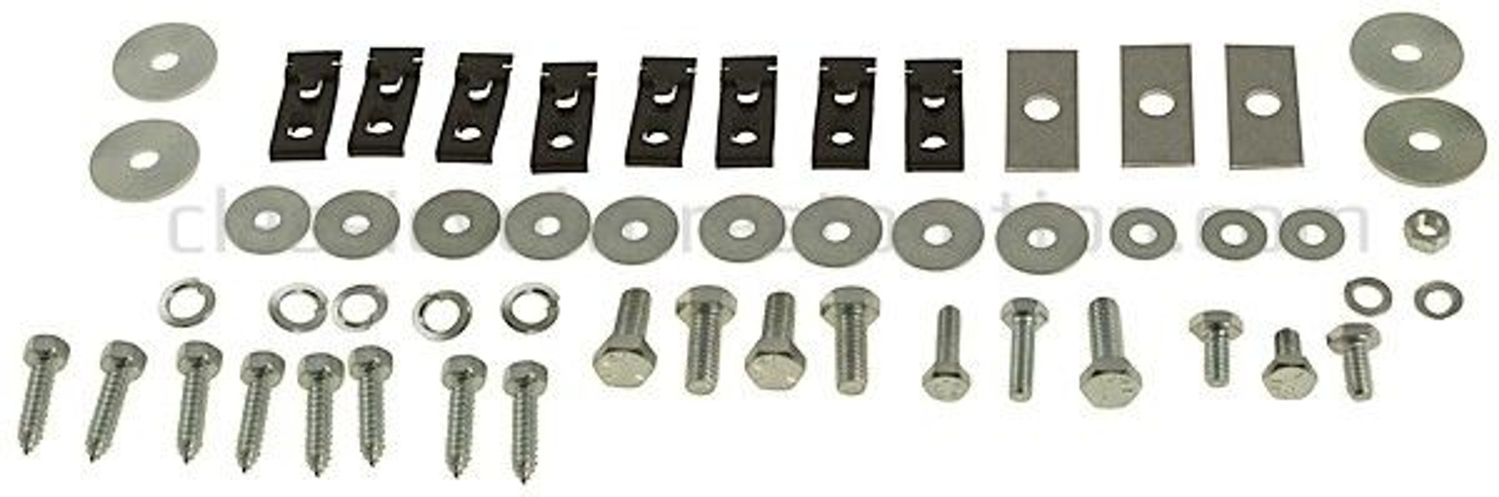 Mounting kit Front fender for Volvo PV, Duett