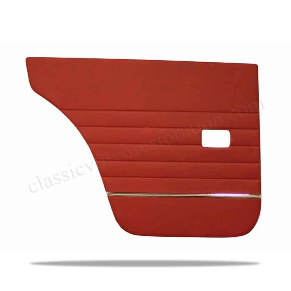 Rear door panels for Volvo Amazon 4d, Amazon Kombi 1963-64 red