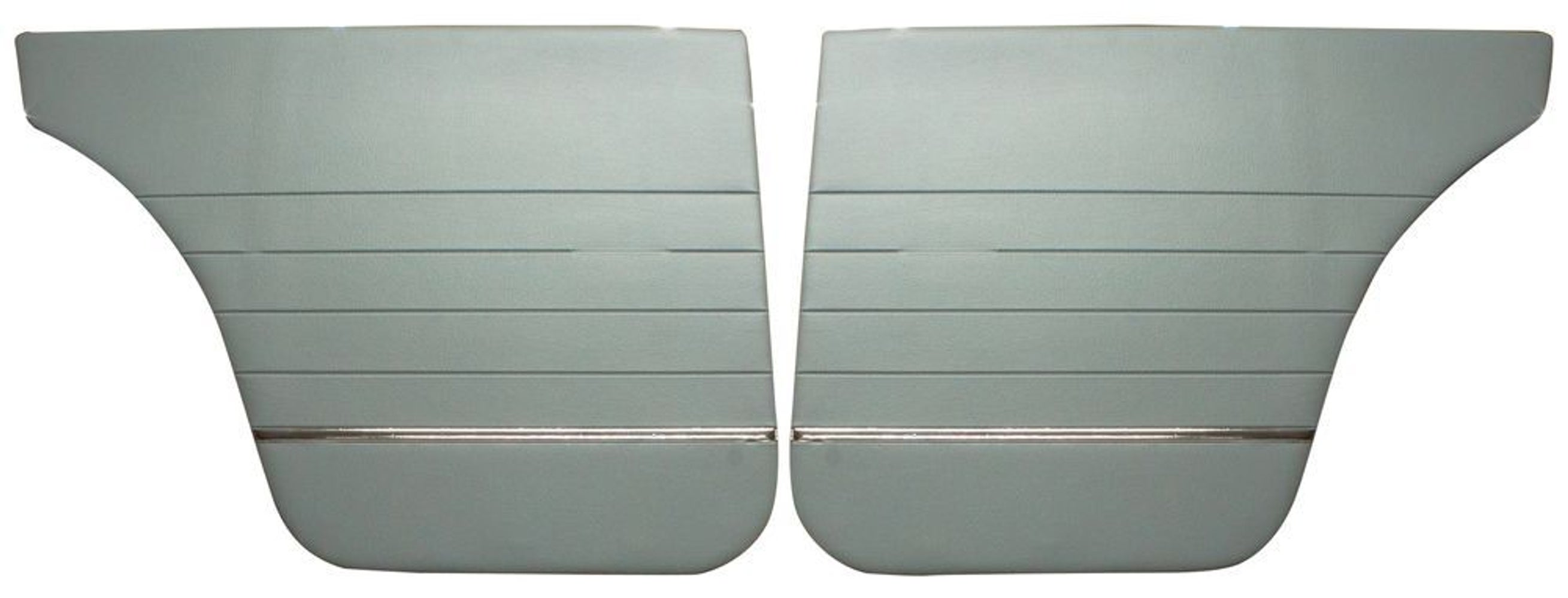 Rear door panels for Volvo Amazon 4d 1962-63 light blue