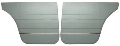 Rear door panels for Volvo Amazon 4d 1962-63 light blue