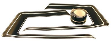 Stripe set for Volvo 140, 164 GT dark