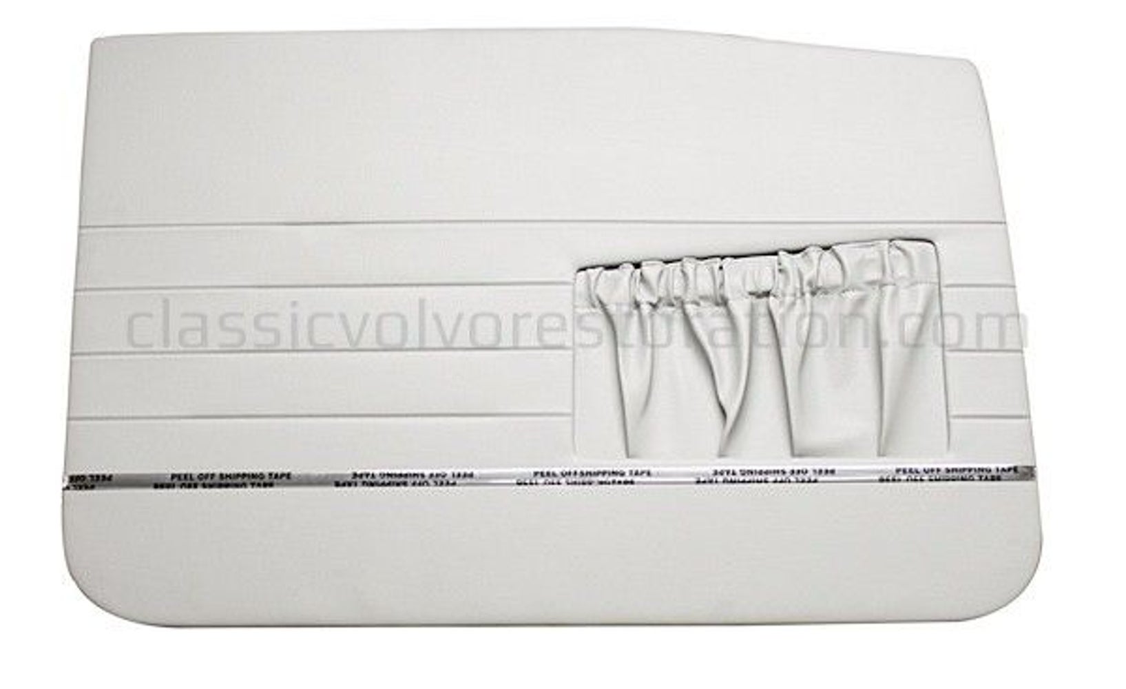Front door panels for Volvo Amazon 4d, Amazon Kombi, 1962-63, gray — bild 2 av 2