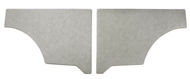 Panels Rear side for Volvo PV544, Duett 1963-64 light gray