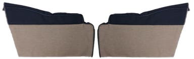 Panels Rear side lower for Volvo PV444LS 1957, gray beige