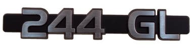 Emblem 244 GL for Volvo 240, 244
