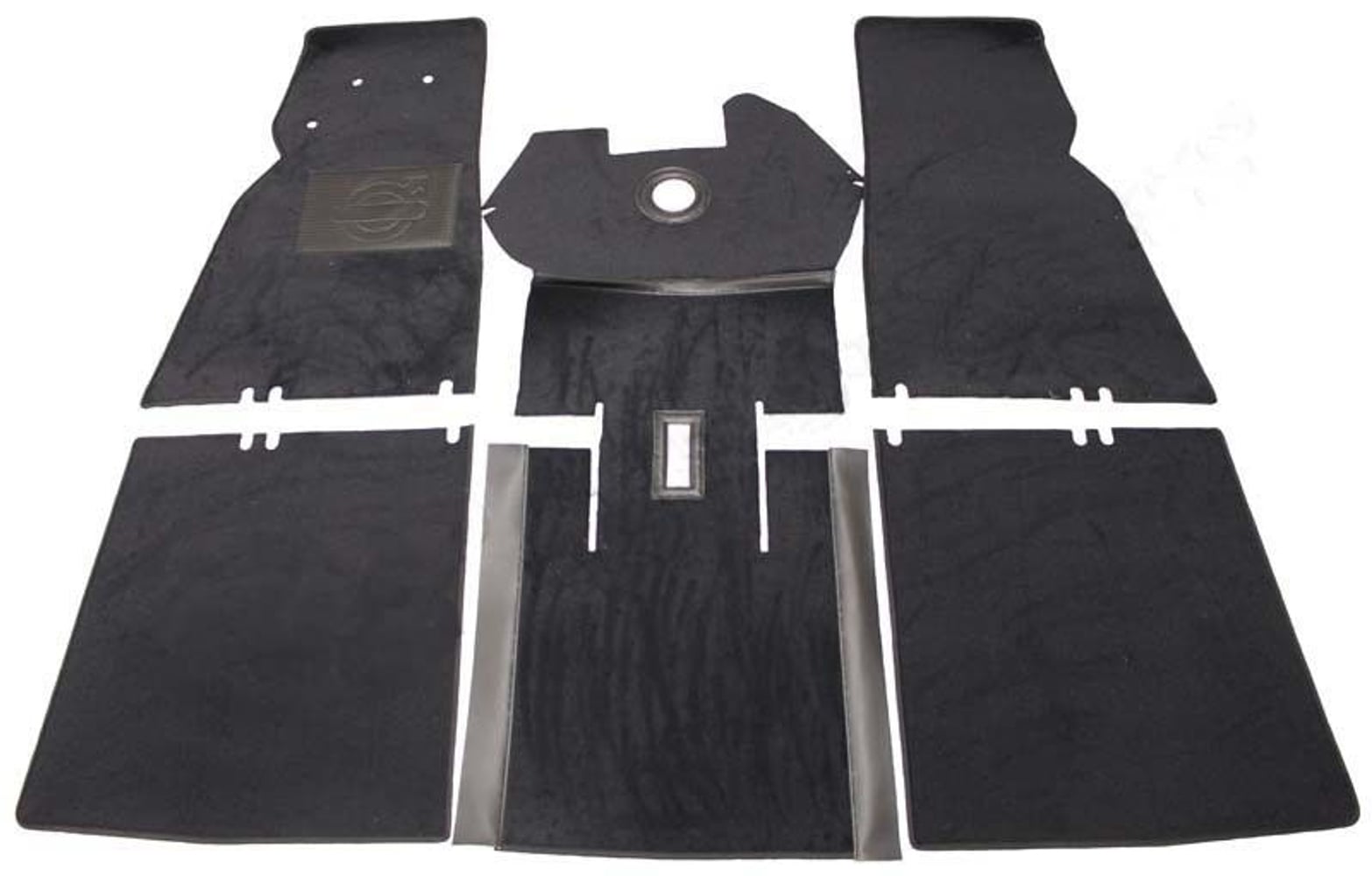 Carpet set for Volvo Duett 210, grey textile