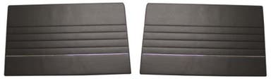 Door panels for Volvo Duett, black