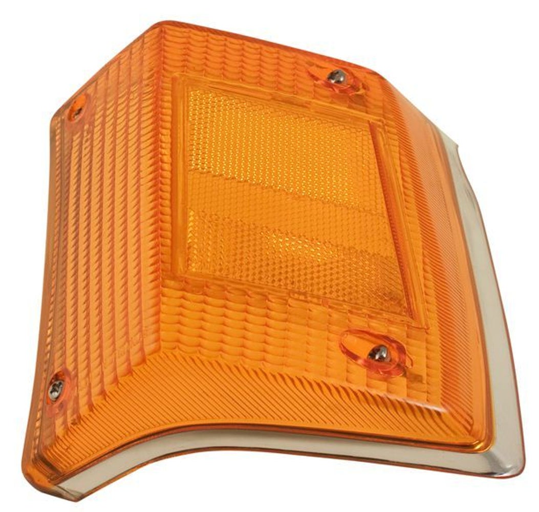 Turn signal glass USA orange for Volvo 145, 1973-, left