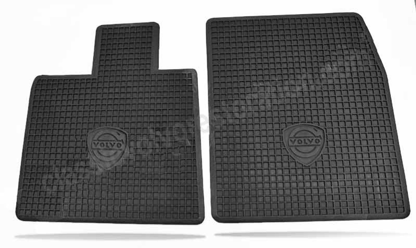 Mat set Accessories for Volvo 1800 1961-69, black rubber