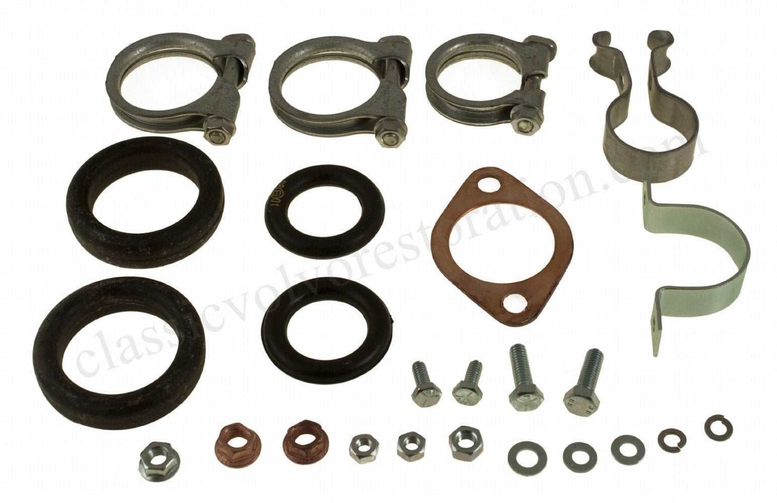 Exhaust system mounting kit for Volvo Amazon 1962-66 — bild 1 av 2