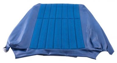 Upholstery Front backrest for Volvo 240, 260 -1978 medium blue