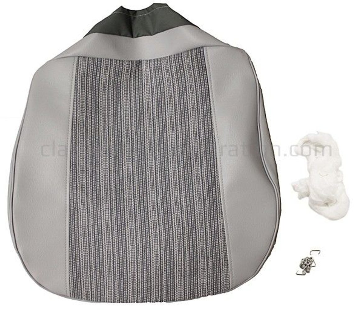 Front seat upholstery for Volvo Amazon 1962 gray — bild 2 av 2