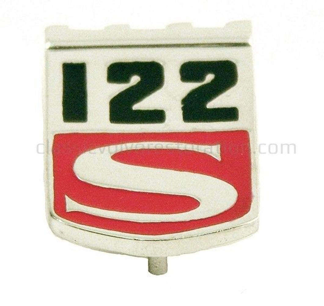 Emblem "122S" for Volvo Amazon 1965-70 — bild 2 av 2