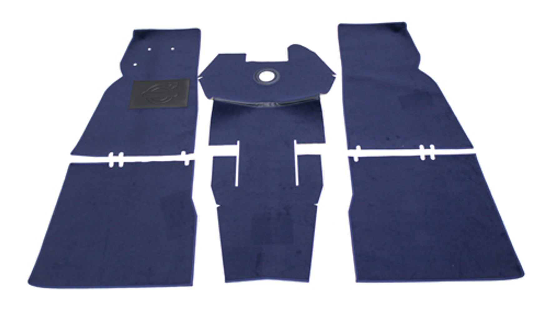 Carpet set for Volvo Duett 445, blue
