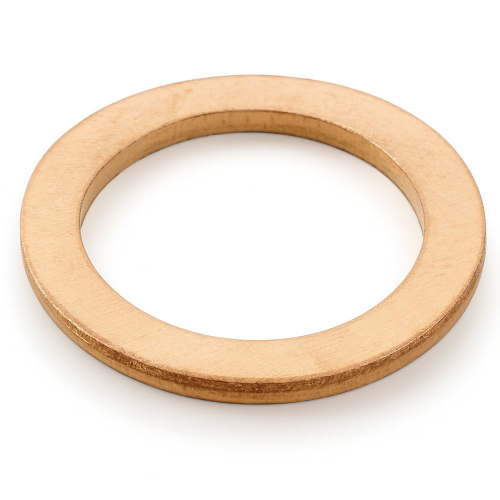 Copper washer 12.2x17.8x1.3 mm for Volvo PV444, PV544, Duett, Amazon — bild 1 av 2