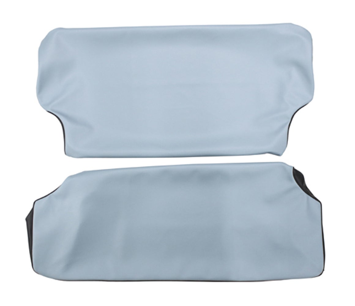 Rear seat upholstery for Volvo Duett 1957-58 US blue/black
