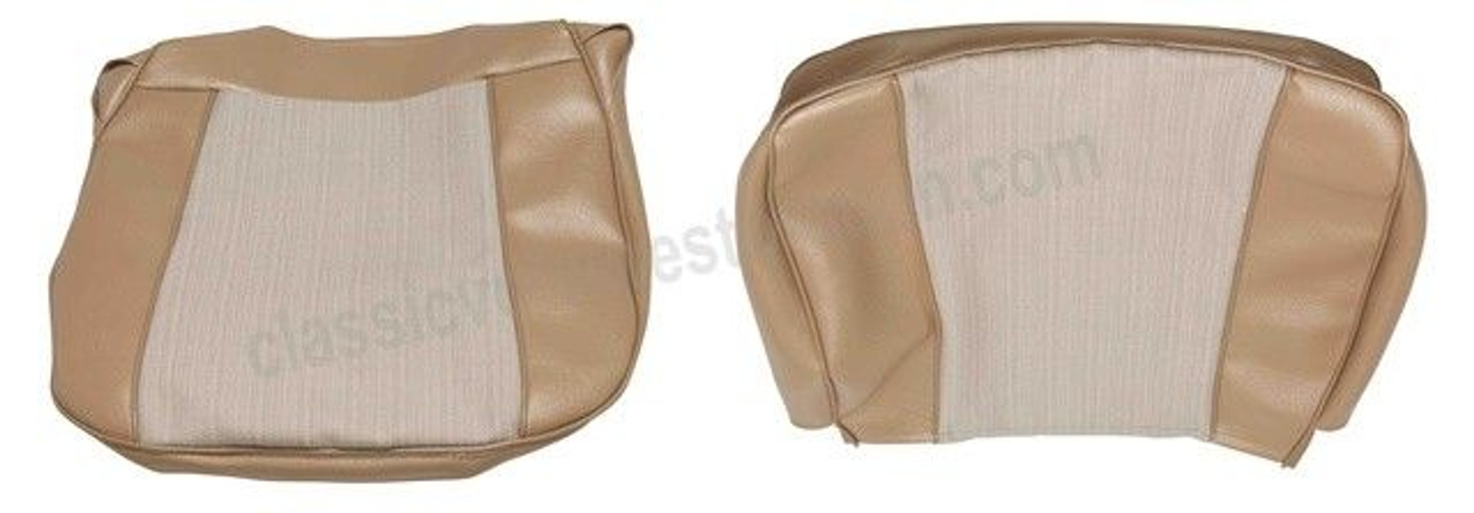 Upholstery Front seat for Volvo PV544B 1960-61 light brown