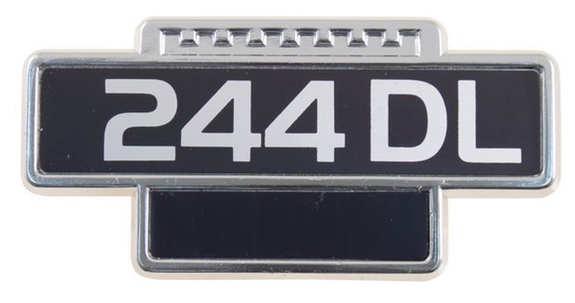 Emblem Volvo 244DL fender for Volvo 240 1975, B20A