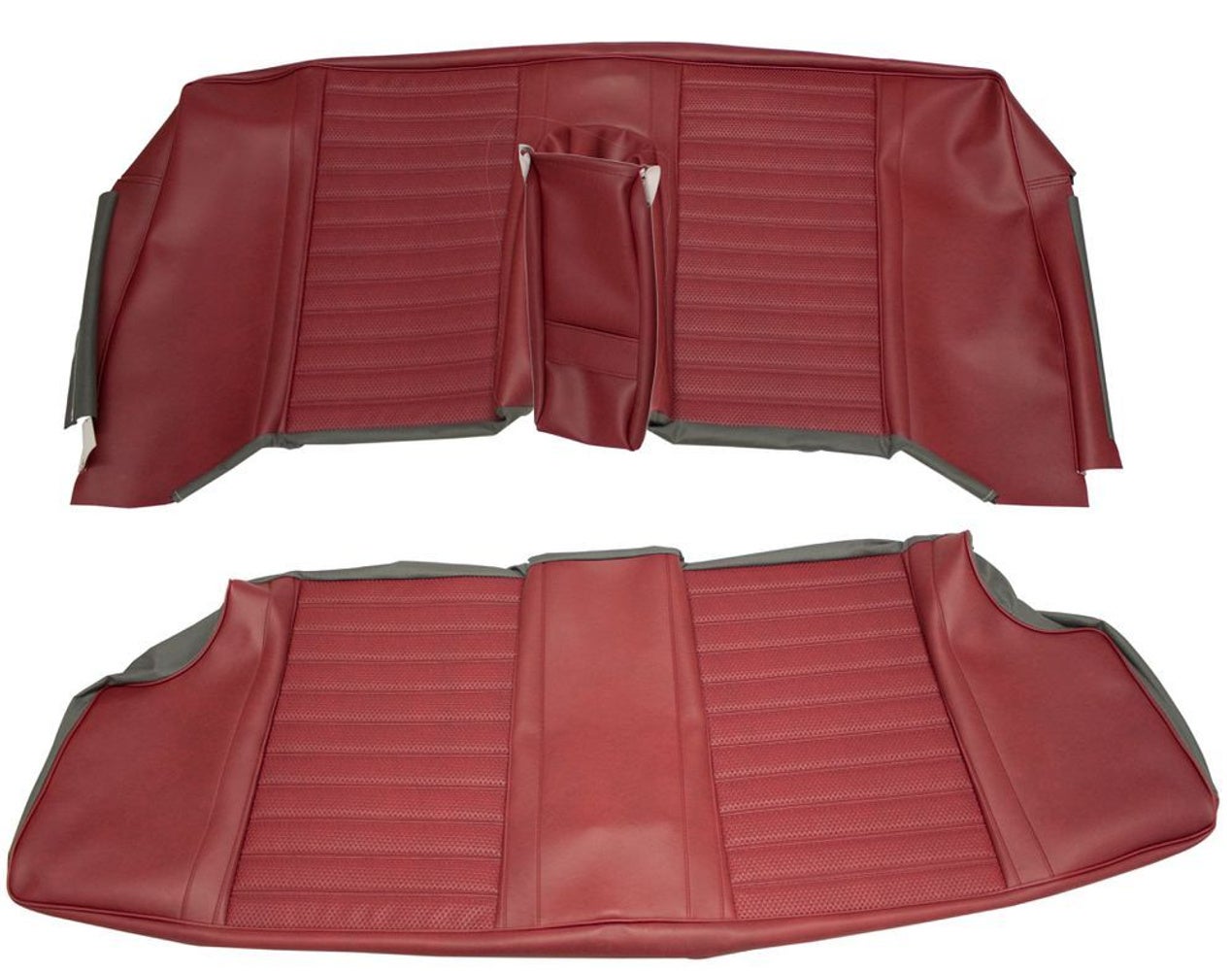 Upholstery Rear seat for Volvo Amazon 2d 1967-68 red