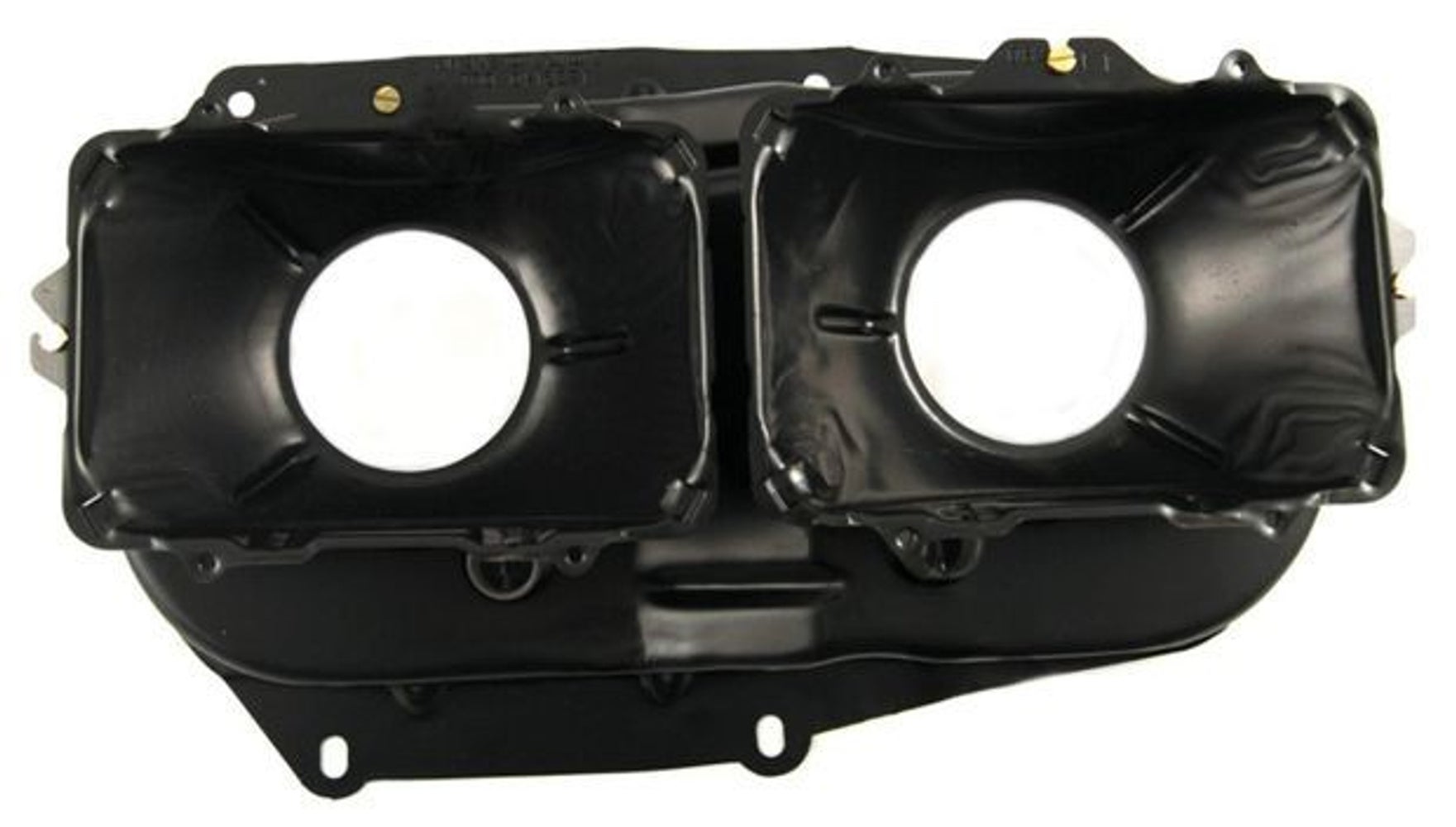 Headlight housing USA rectangular for Volvo 240, 260, 262, 240 1981-93, right