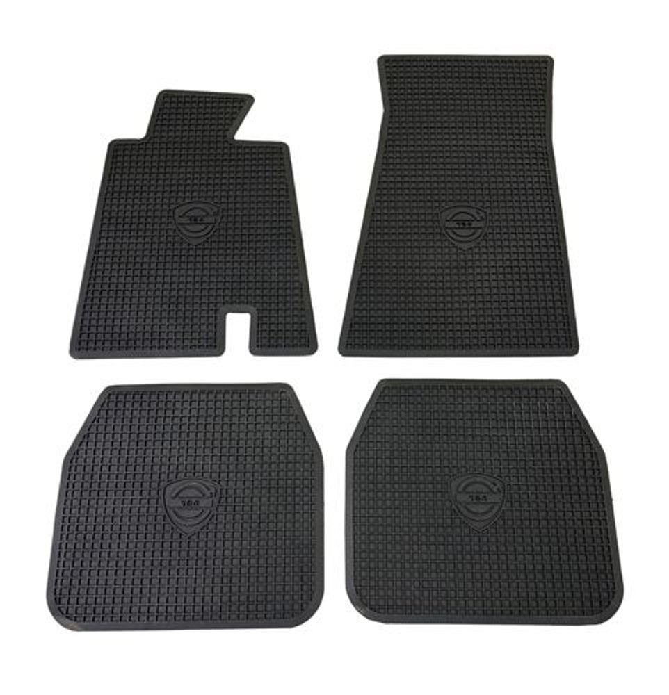 Mat set Accessories for Volvo 164 1972, black rubber